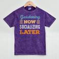 Gardening Now Minimal Socializing Introvert Vintage Mineral Wash Tshirts Mineral Purple Gardening Now Minimal Socializing Introvert Vintage Mineral Wash Tshirts Mineral Purple