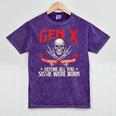 Gen X The Badass Generation Generation X Gen Xer Nostalgia Mineral Wash Tshirts Mineral Purple