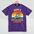 Gen X Slide Strong Generation X Gen Xer Nostalgia Mineral Wash Tshirts Mineral Purple Gen X Slide Strong Generation X Gen Xer Nostalgia Mineral Wash Tshirts Mineral Purple