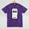 Generic Beer 1980s 80s Nostalgia Premium Tri-Blend Mineral Wash Tshirts Mineral Purple