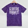 Geriatric Pharmacist Pharmacy Graduation PharmD 2023 2024 Mineral Wash Tshirts Mineral Purple