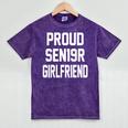 Girlfriend Graduation Party SEN19R Shirt Senior 2019 T-Shirt Mineral Wash Tshirts Mineral Purple