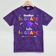 Goodbye 5th Grade Graduation Class Of 2023 Hello 6th Grade Mineral Wash Tshirts Mineral Purple