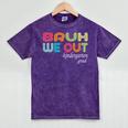 Goodbye Kindergarten Hello 1st Grade Kindergarten Graduation Premium Mineral Wash Tshirts Mineral Purple