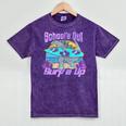 Goodbye School Hello Summer Last Day Of School Graduation Mineral Wash Tshirts Mineral Purple