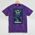 Gothic Girl Tarot Card Introverted Reader And Reading Mineral Wash Tshirts Mineral Purple Gothic Girl Tarot Card Introverted Reader And Reading Mineral Wash Tshirts Mineral Purple