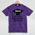 Grad 2022 Graduation Tassel Was Worth The Hassle Mineral Wash Tshirts Mineral Purple