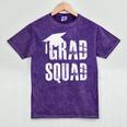 Grad Squad Graduate Graduation T-Shirt Graduation Idea Mineral Wash Tshirts Mineral Purple