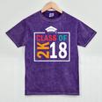 Graduation 2018 Class Of 2018 2K18 Tshirt Mineral Wash Tshirts Mineral Purple