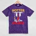 Graduation 2024 Hotter By One Degree Shirt Class Of 24 Mineral Wash Tshirts Mineral Purple