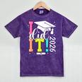 I Did It Graduation 2026 Graduate Class Of 2025 Senior 26 Mineral Wash Tshirts Mineral Purple