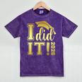 I Did It Graduation 2026 Graduate Class Of 2026 Senior 26 Mineral Wash Tshirts Mineral Purple
