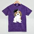 Graduation Beagle Dog 2017 Graduate Graduation Tee Mineral Wash Tshirts Mineral Purple