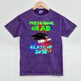 Graduation Class 2018 Cap Gown Shirt Preschool Graduate Mineral Wash Tshirts Mineral Purple