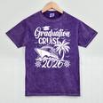 Graduation Cruise Trip 2026 Vacation Graduate Cruising Mineral Wash Tshirts Mineral Purple