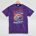 Graduation Cruise Trip Class Of 2026 Senior Summer Vacation Premium Mineral Wash Tshirts Mineral Purple