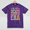 In My Graduation Era Class Of 2025 School Graduation Mineral Wash Tshirts Mineral Purple
