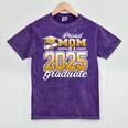 Graduation Family Matching Proud Mom Of A 2025 Graduate Mineral Wash Tshirts Mineral Purple