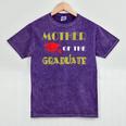 Graduation Mom Mommy Mother Of The Graduate T Shirt Mineral Wash Tshirts Mineral Purple