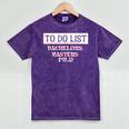 Graduation PhD Tee Bachelors Tee Masters Degree Shirts Mineral Wash Tshirts Mineral Purple