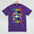 Graduation Preschool Unicorn Nailed It Pre-K Girls Grad Mineral Wash Tshirts Mineral Purple