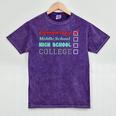 Graduation Promotion Elementary School To Junior High Mineral Wash Tshirts Mineral Purple