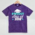 Graduation Shirt We Out Class Of 2018 Graduation Tee Mineral Wash Tshirts Mineral Purple