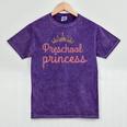 Graduation Shirt Graduate Tshirt Preschool Princess Mineral Wash Tshirts Mineral Purple