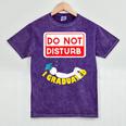 Graduation Shirt High School And College Sleepy Graduates Mineral Wash Tshirts Mineral Purple