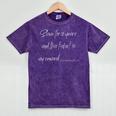 Graduation Shirt For High School Seniors Grad Mineral Wash Tshirts Mineral Purple