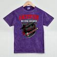 Graduation T Shirt Hotter By One Degree Mineral Wash Tshirts Mineral Purple