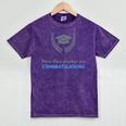 Graduation Tshirt For Men Women And Kids Mineral Wash Tshirts Mineral Purple