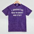 Graduation For Women Graduation For Men Graduate Mineral Wash Tshirts Mineral Purple