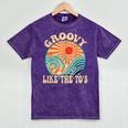 Groovy Like The 70s Aesthetic Nostalgia 1970's Retro Mineral Wash Tshirts Mineral Purple Groovy Like The 70s Aesthetic Nostalgia 1970's Retro Mineral Wash Tshirts Mineral Purple