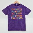 Groovy Please Be Patient With Me I'm From The 1900s Mineral Wash Tshirts Mineral Purple