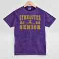 Gymnastics Senior Night Gymnastics Senior 2026 Graduation 25 Mineral Wash Tshirts Mineral Purple