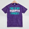 This Is My Happy Face Introvert Mineral Wash Tshirts Mineral Purple This Is My Happy Face Introvert Mineral Wash Tshirts Mineral Purple
