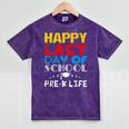 Happy Last Day Of School Pre-K Life Graduation T-Shirt Mineral Wash Tshirts Mineral Purple