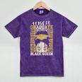 HBCU Historical College Alumni Queen Graduation 2024 Mineral Wash Tshirts Mineral Purple