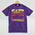 Hibernation Mode Fall And Winter Meme Introvert Vibes Humor Mineral Wash Tshirts Mineral Purple