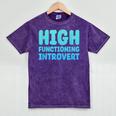 High Functioning Introvert Sarcasm Sarcastic Mineral Wash Tshirts Mineral Purple High Functioning Introvert Sarcasm Sarcastic Mineral Wash Tshirts Mineral Purple