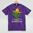 High School College Graduate Graduation Mineral Wash Tshirts Mineral Purple