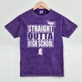High School Graduation For Him Her 2017 Tshirt Mineral Wash Tshirts Mineral Purple