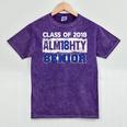 High School Graduation 2018 T-Shirt For Senior Alm18hty Mineral Wash Tshirts Mineral Purple