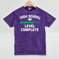 High School Graduation Senior For Him Or Her Mineral Wash Tshirts Mineral Purple