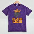 High School King Graduation Shirt Class Of 2019 Seniors Mineral Wash Tshirts Mineral Purple