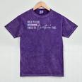 Hold On Let Me Overthink This Loading Anxiety Introvert Fun Mineral Wash Tshirts Mineral Purple