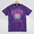 The Homebody Club Antisocial Retro Introvert Mineral Wash Tshirts Mineral Purple