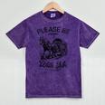 Horse Please Be Patient With Me I'm From The 1900s Premium Mineral Wash Tshirts Mineral Purple
