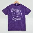 Hotter By One Degree 2018 Graduation Tee Mineral Wash Tshirts Mineral Purple